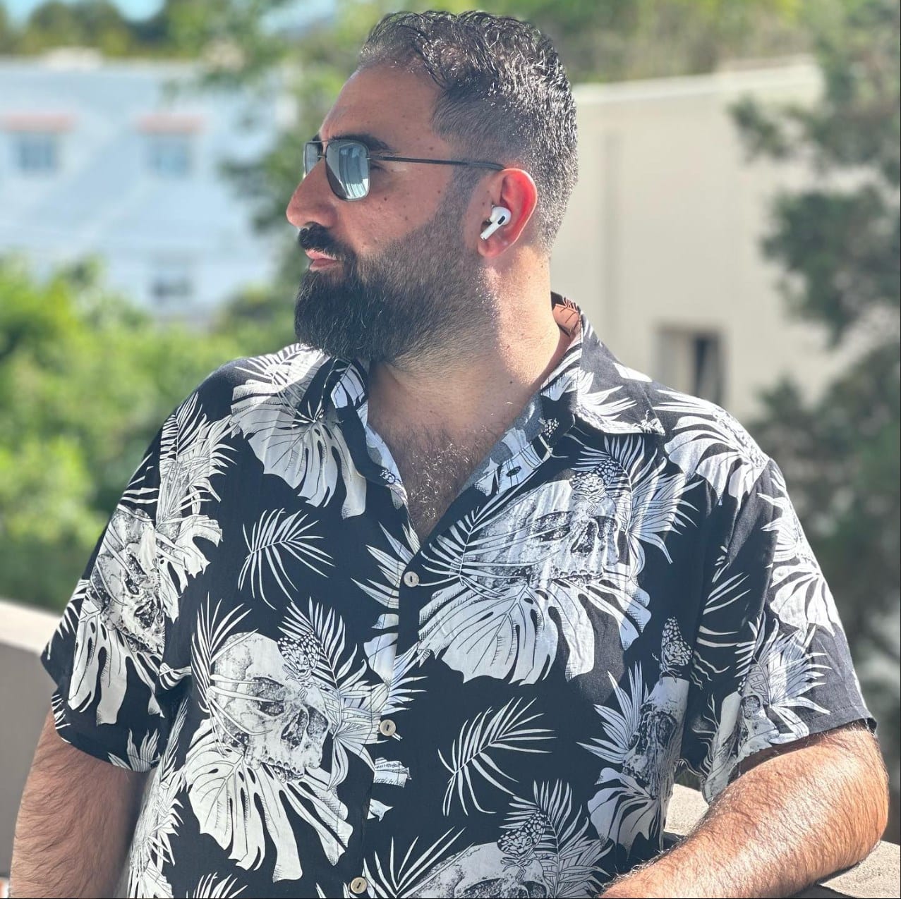 Portrait of Ulaş Nesil, Basel-based vocalist